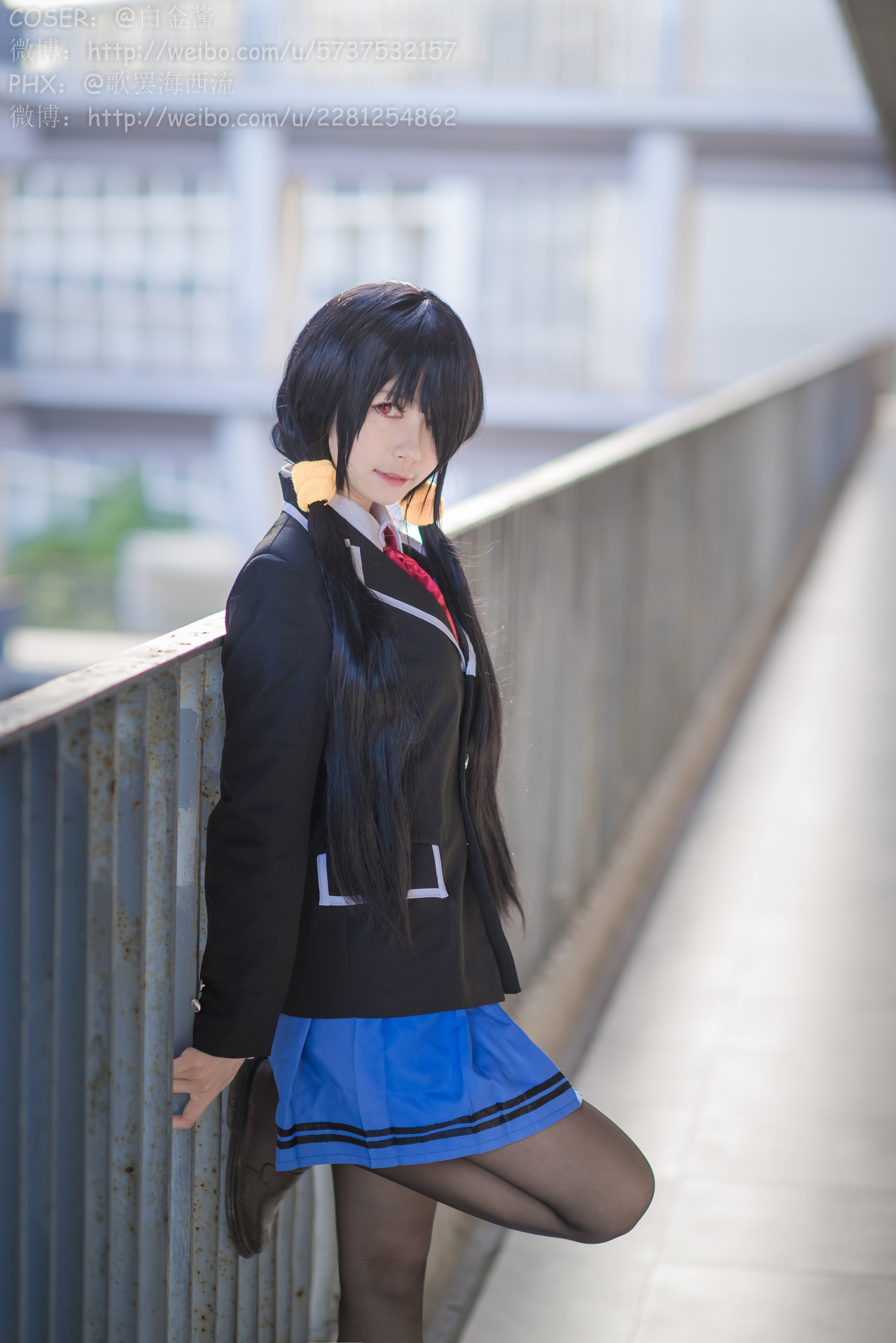 图片[1]-白金Saki – NO.019 制服黑丝[50P]-XikXak